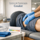 Cuales son las tecnicas de fisioterapia mas efectivas para la rehabilitacion en Sant Just Desvern: fisioterapeuta hace terapia manual lumbar en paciente reclinado.